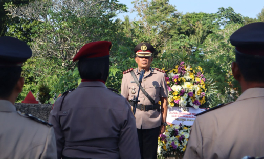 Polresta Sleman Gelar Ziarah dan Bakti Sosial Memperingati Hari Bhayangkara ke-80