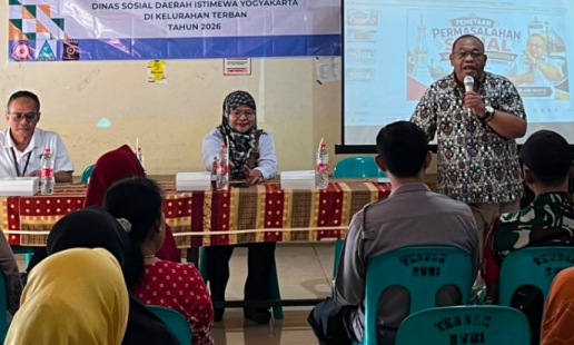 Bhabinkamtibmas Terban Hadiri Sosialisasi Mitigasi Bencana Sosial untuk Cegah Kenakalan Remaja